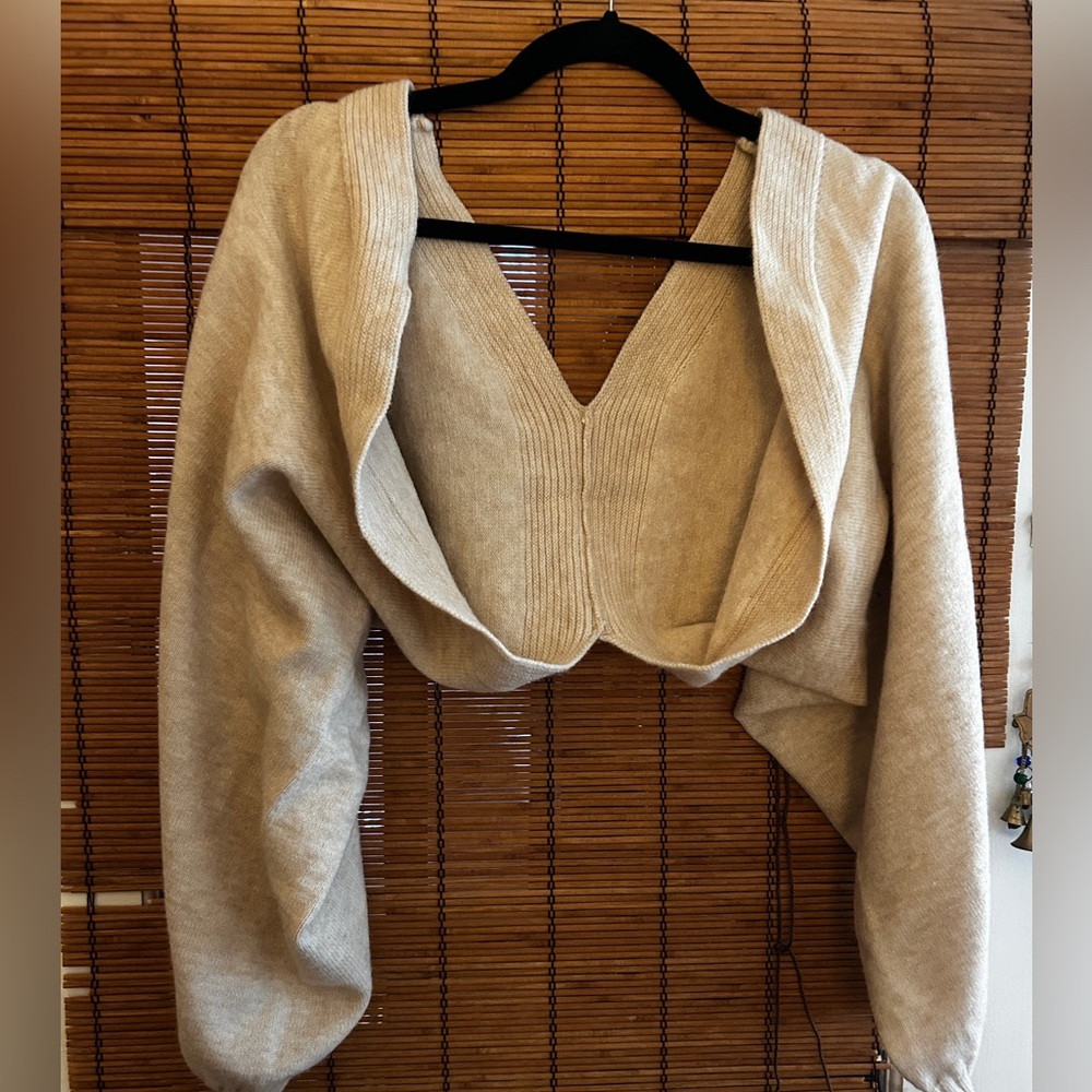 Elegant Cream Women's Sweater